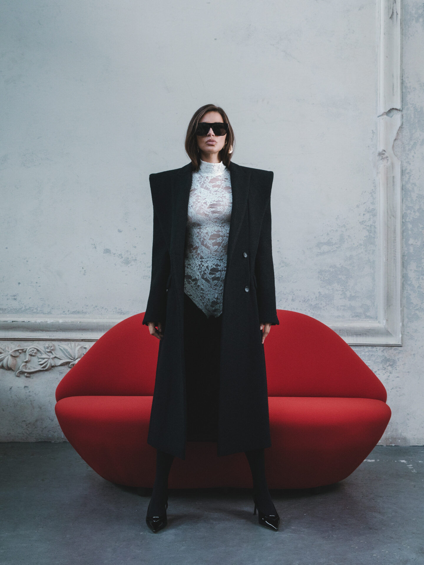 Artist Coat Long Black — prikaz 3