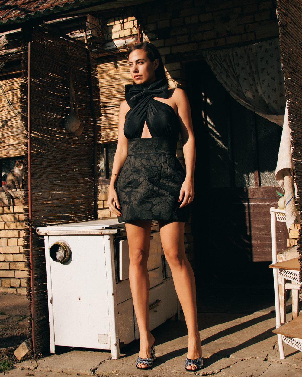 Mila Bell Dress Black — prikaz 2