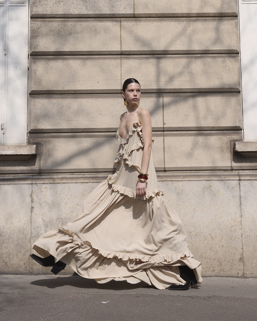 Wave Dress Sand