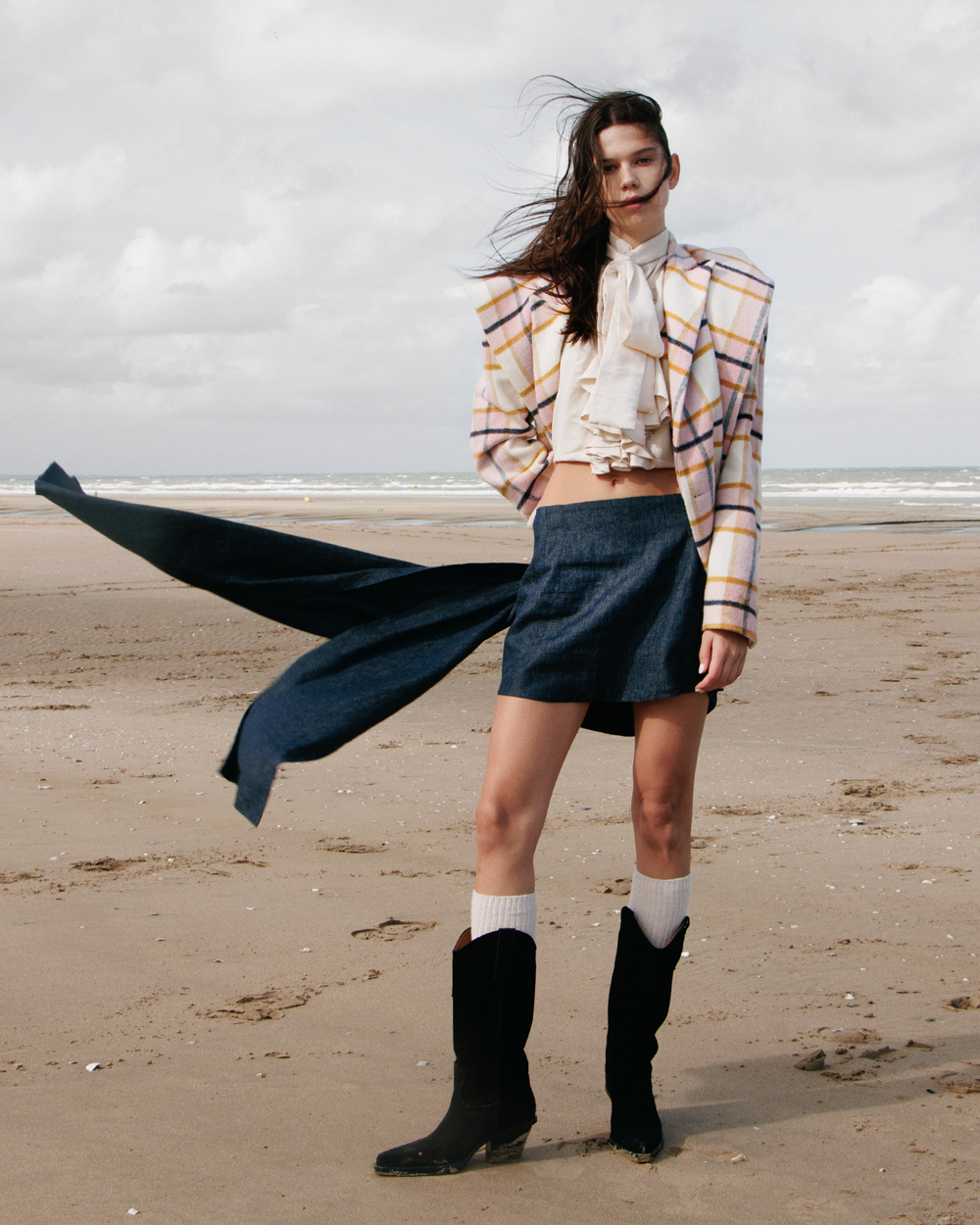 Coda Skirt In Denim