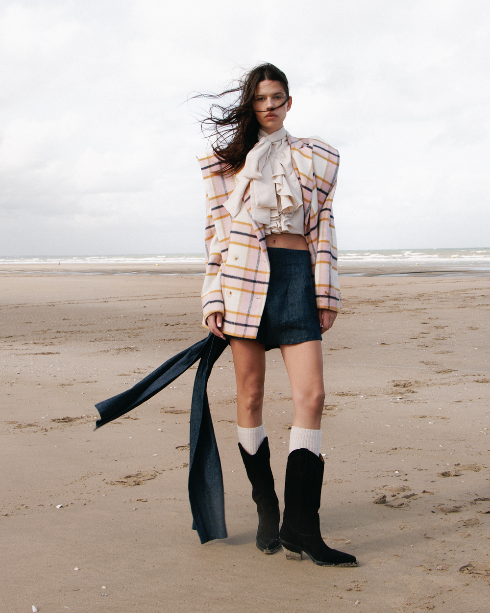 Coda Skirt In Denim — prikaz 2
