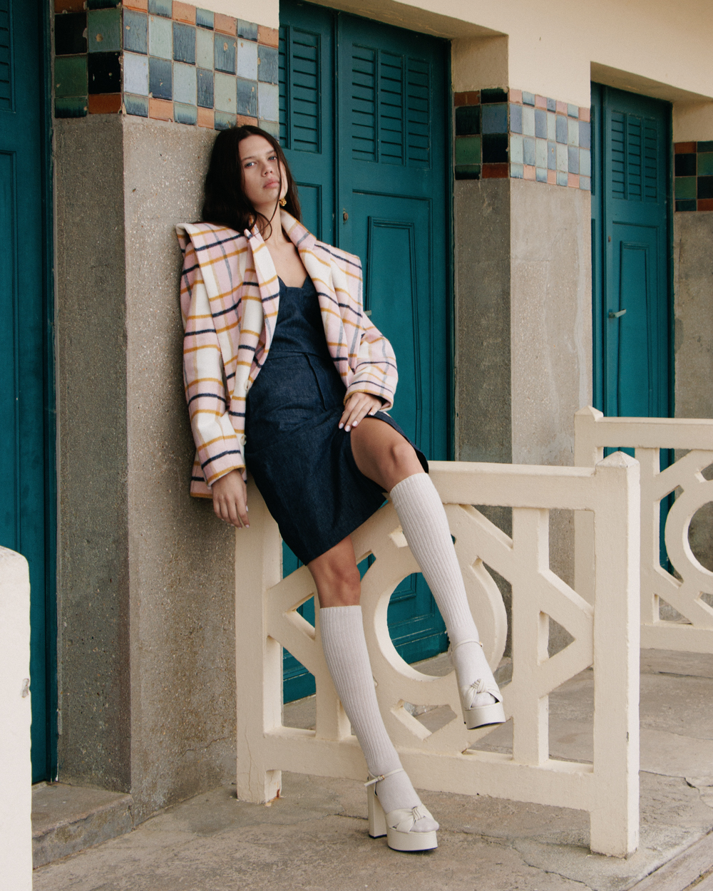 London Skirt In Denim — prikaz 5