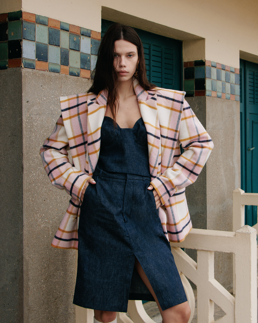 London Skirt In Denim — prikaz 6