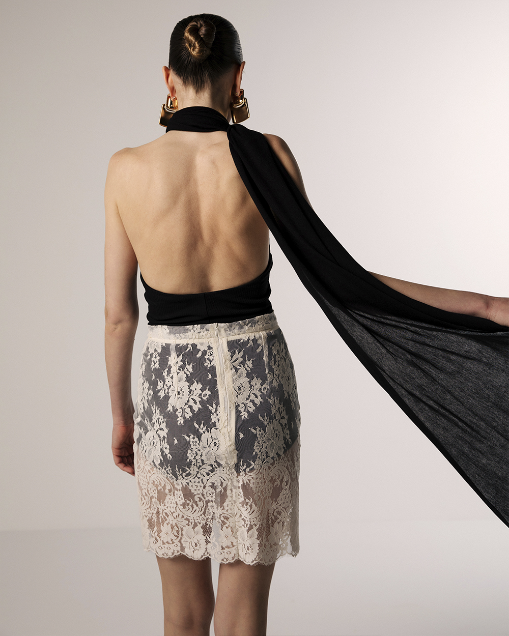 Roma Skirt White — prikaz 2