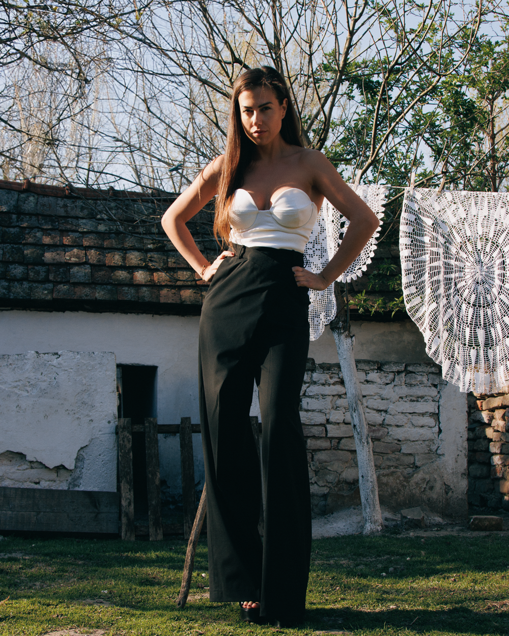 Evergreen Top Off-White — prikaz 2