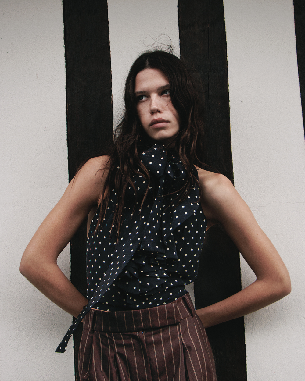 Glammy Polka Shirt