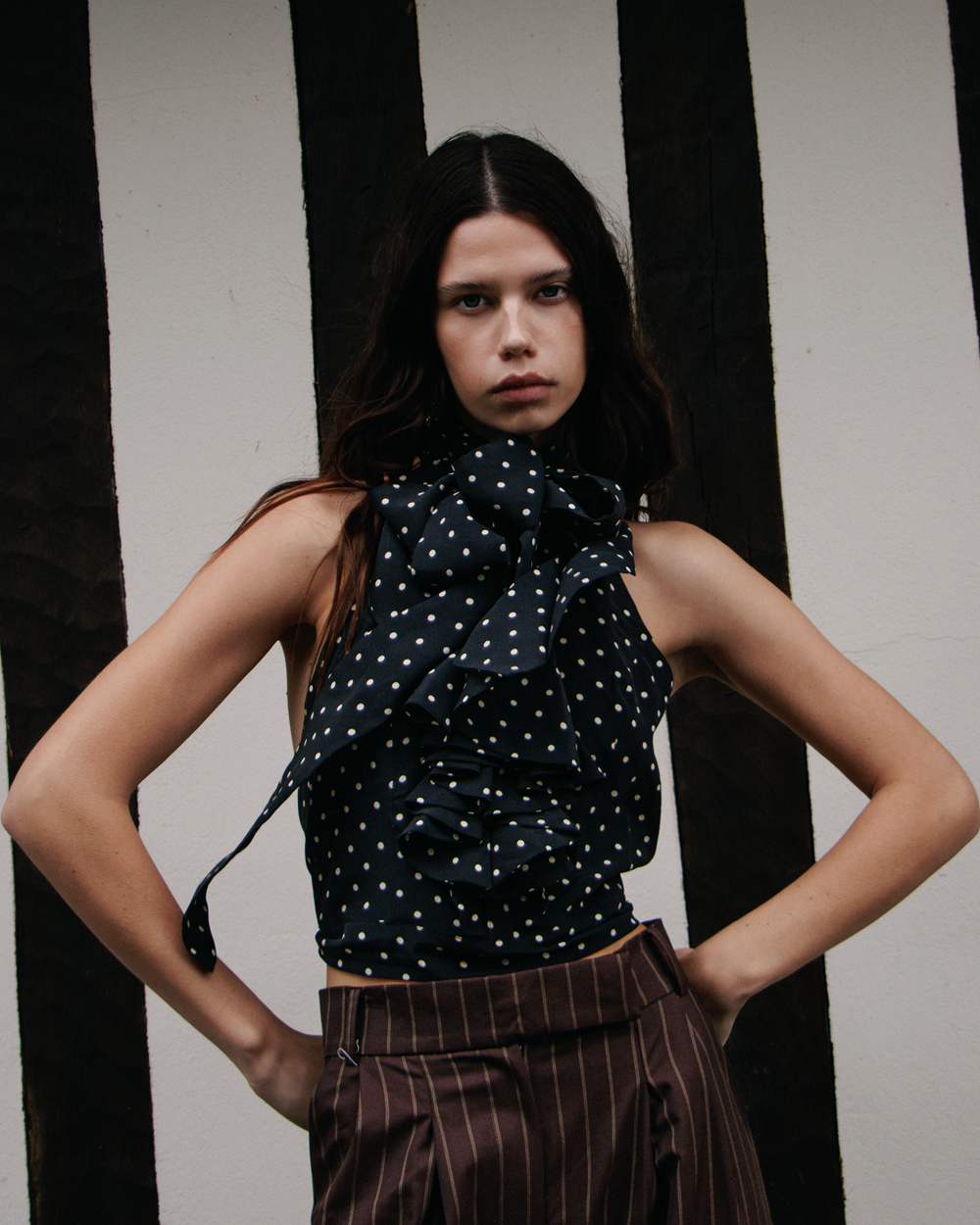 Glammy Polka Shirt — prikaz 2